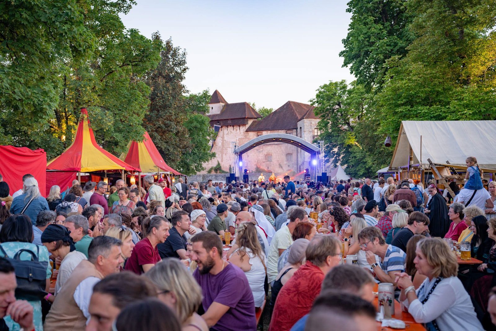 Mittelalterlager Waabs in Waabs